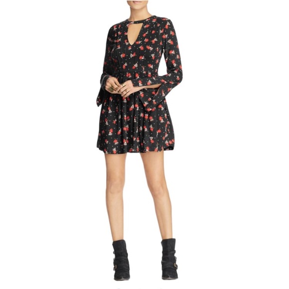 Free People Tegan mini dress. Holiday perfect - Picture 7 of 8